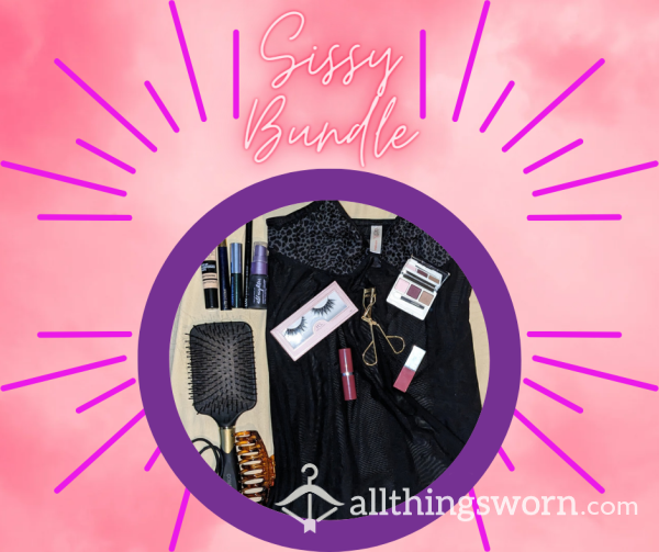 Sissy Bundle: Babydoll With Make-up & Hair Products (LAST CHANCE)
