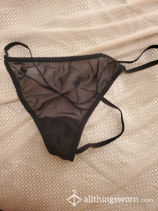 Skimpy M*sturb*ted-In Black G String