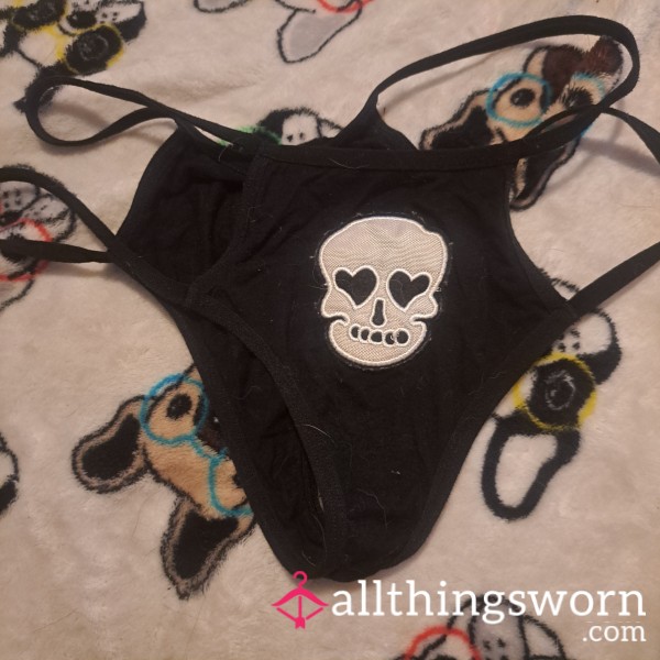 Skull Panties All Orders Have Proof Of Wear And Are Available For Add Ons Price Includes Shipping To Us