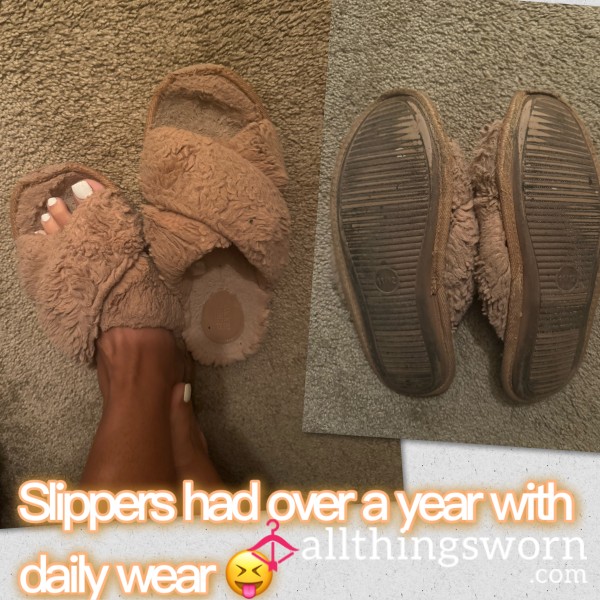 Slippers Daily Worn For Over Year Now…