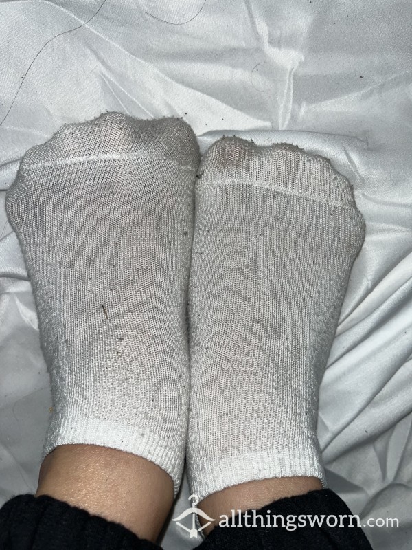 Buy Small Dirty White Hanes Socks