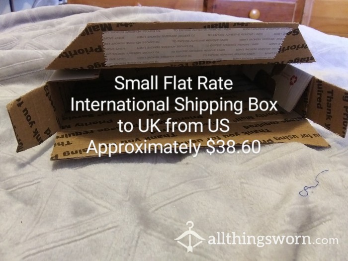small flat rate box international