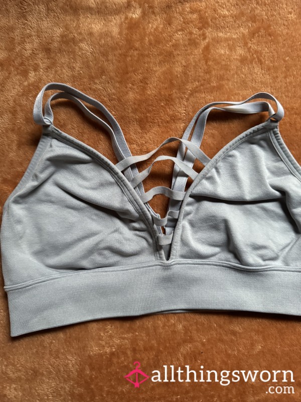 Small Gray Sports Bra