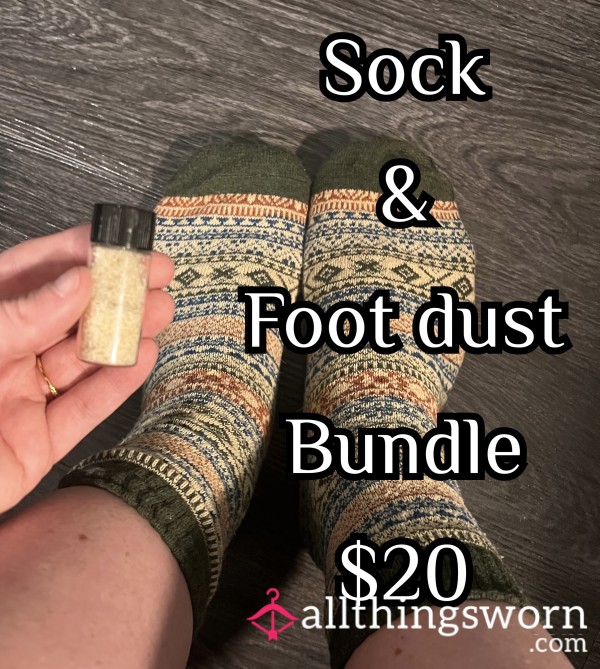 Sold Sock And Foot Dust Bundle