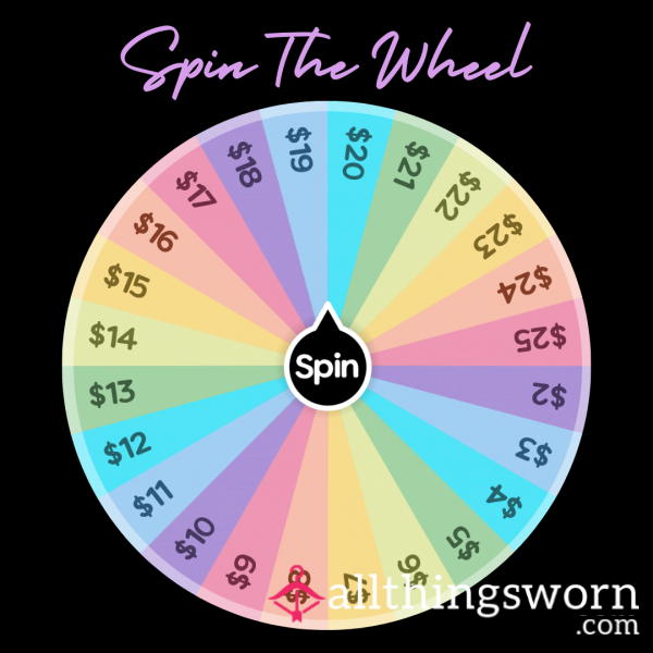 ★ Spin The Wheel | Small Findom Drain ★