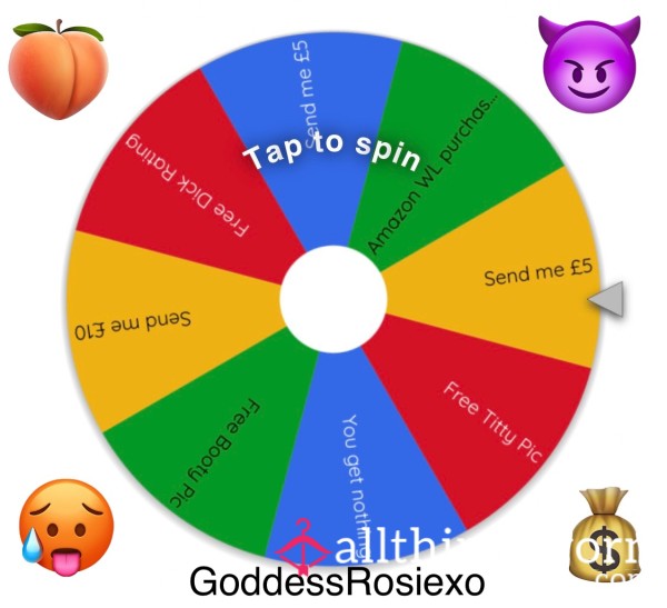 Spin The Wheel With Goddess Rosie