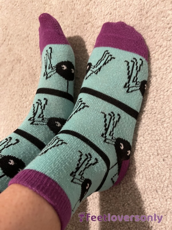 Sp**ky Spider Socks 💜🕷️