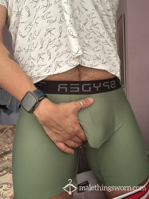 SPYDER Green Boxers