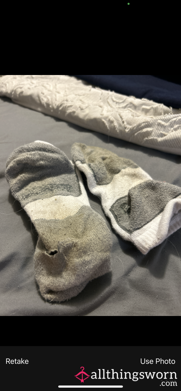 Stinky Nurse Worn Gym Socks