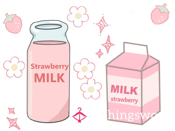 Strawberry Milk Vials