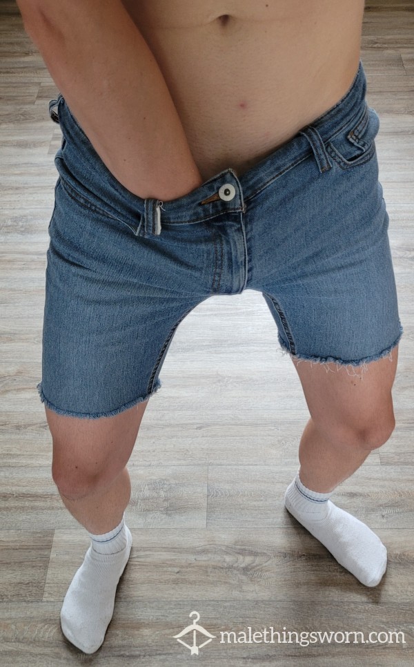 Strechy Hot Pants Jeans Shorts Collusion W32 L30