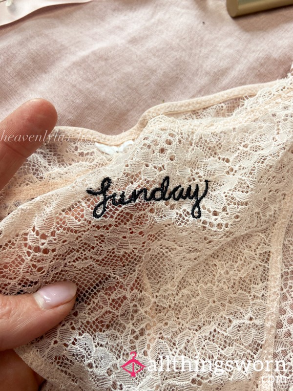 Sunday Lace Panties