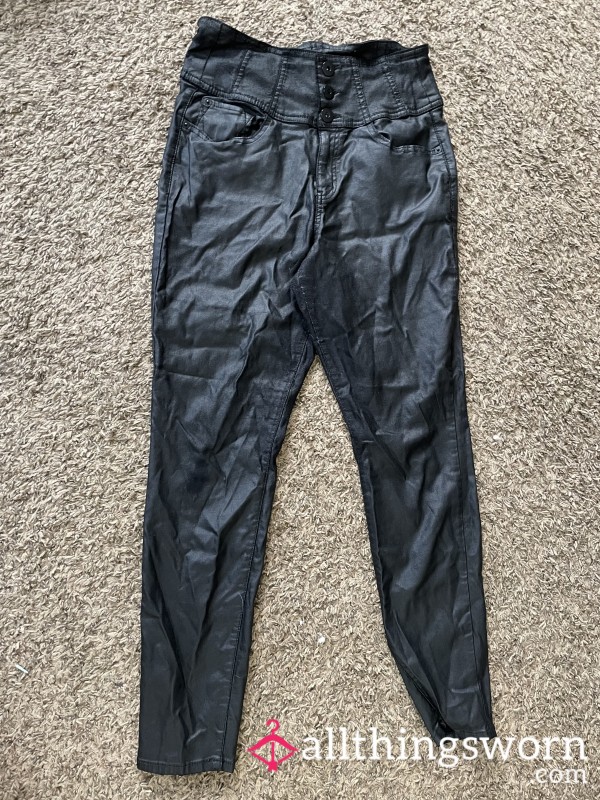 Super Worn Leather Pants