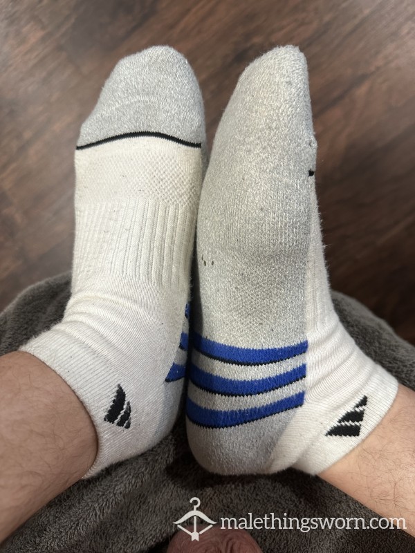 Sweaty Adidas Ankle Socks