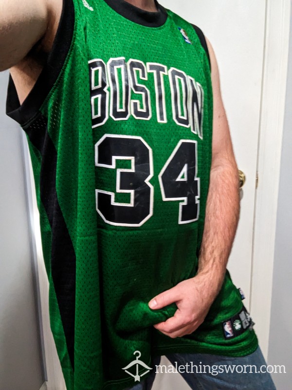 [SOLD] Sweaty C*m-stained Basketball Jersey