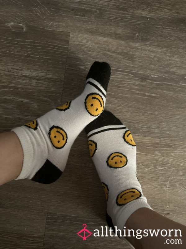 Sweaty Smiley Socks