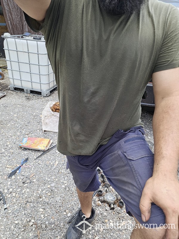 Sweaty Work Shirt Military Green
