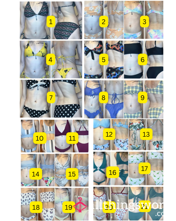 Swimsuits (size Xs-sm)