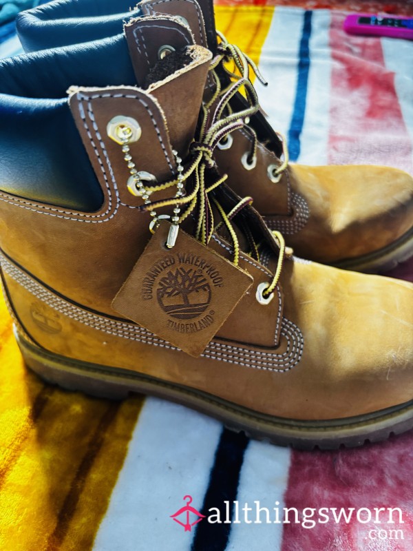 Tan Colored Timberland Boots