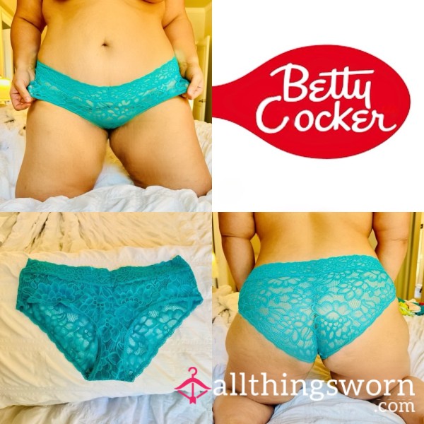 Teal Lace Panty