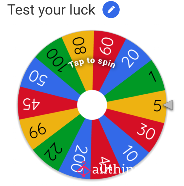 Test Your Luck At The Wheel