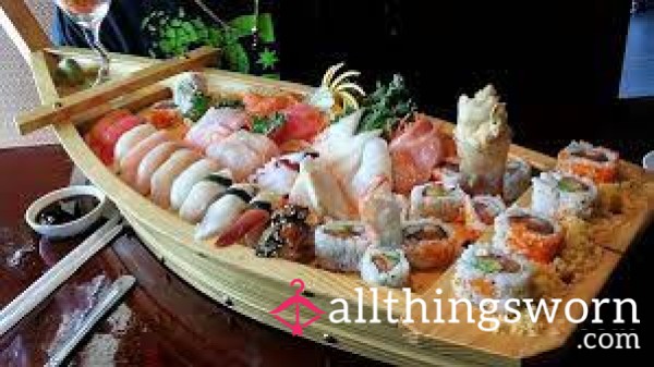 Thanks For The Sushi Boat