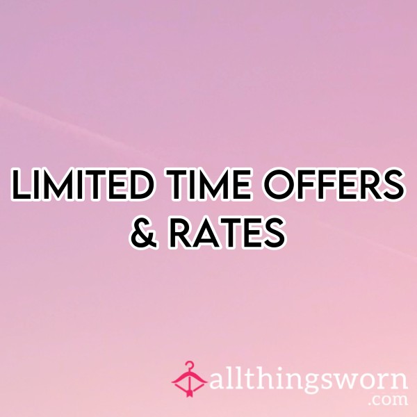 THE BABES LIMITED TIME OFFERS