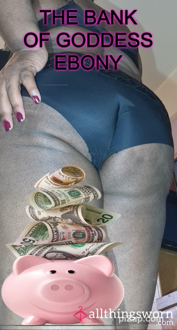 The Bank Of Goddess Ebony Is Looking For A Online Atm  - Findom Fun