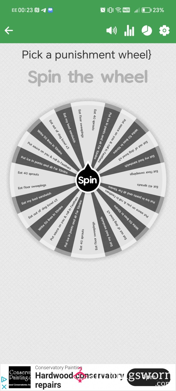 The Punishment Wheel - Who's Been Naughty? Spin The Wheel And Suffer ☠️