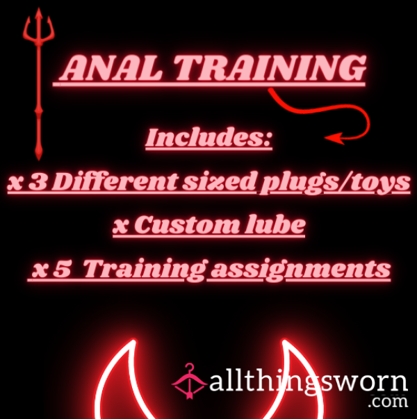 The ULTIMATE Anal Training Kit💦🍆