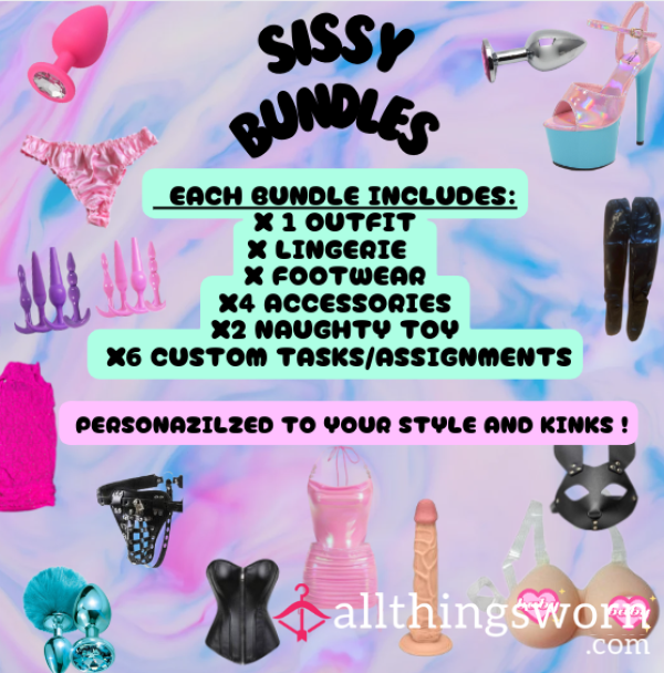 The ULTIMATE Sissy Bundle And Assignments!