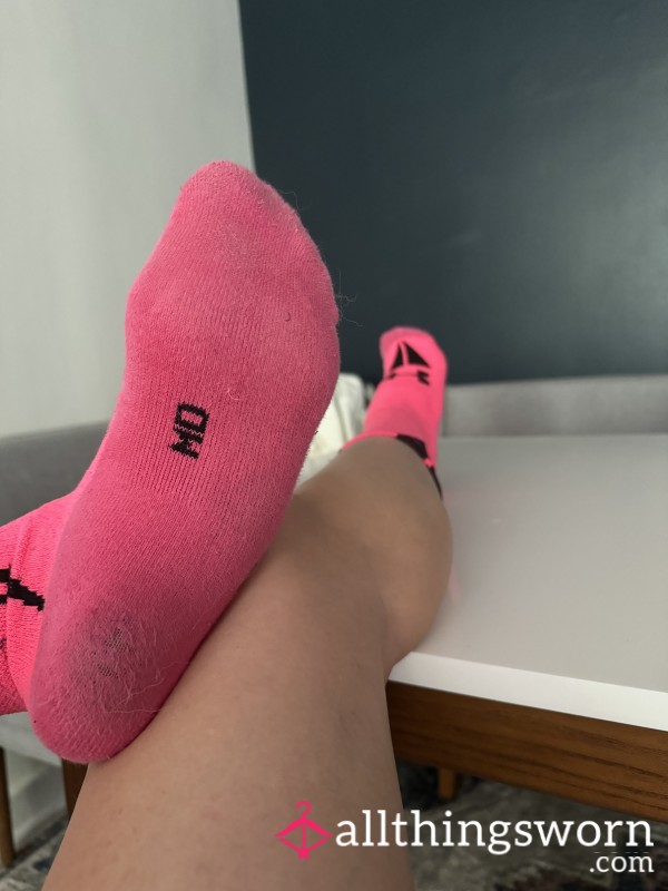 Thick Pink Socks