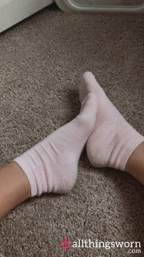 THICK PINK SOCKS - SOLD