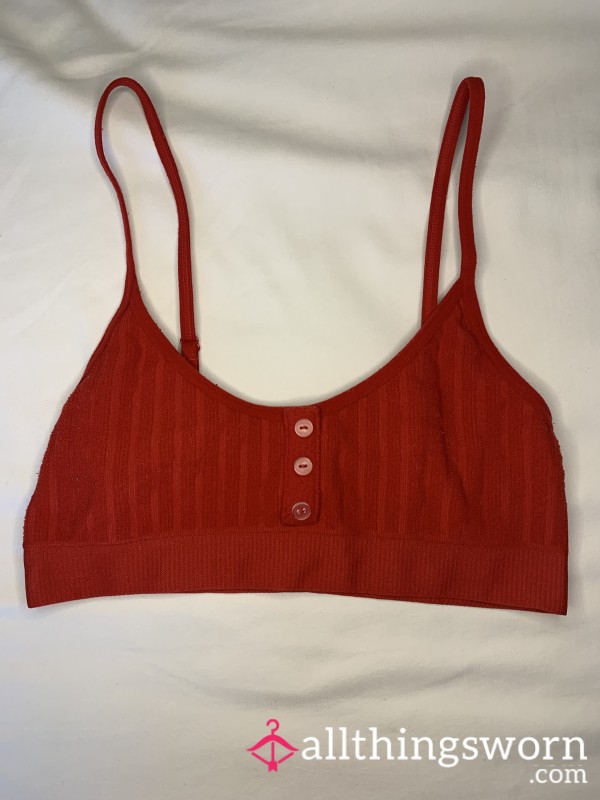 Small Red Bra