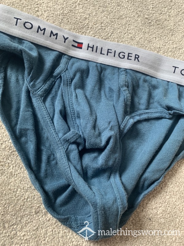 Tommy Hilfiger - Blue, Well Worn, Gyn Sweat And Pre-c*m Stains