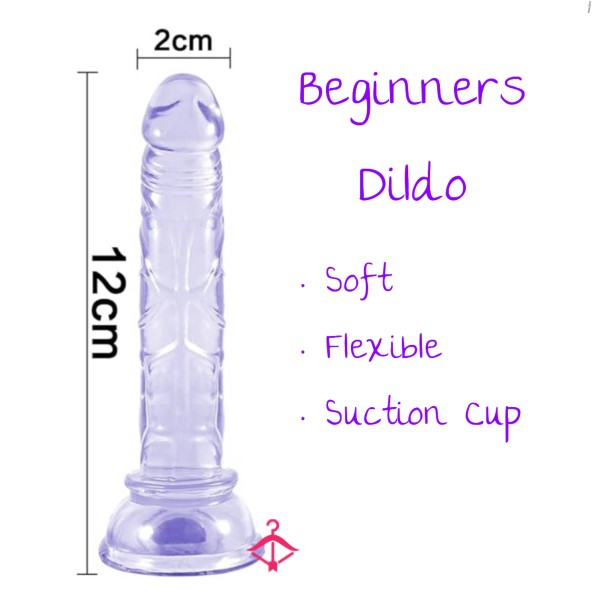 Toy: Purple Beginners Dildo / Anal Butt Plug - Perfect For Sissy’s Too!