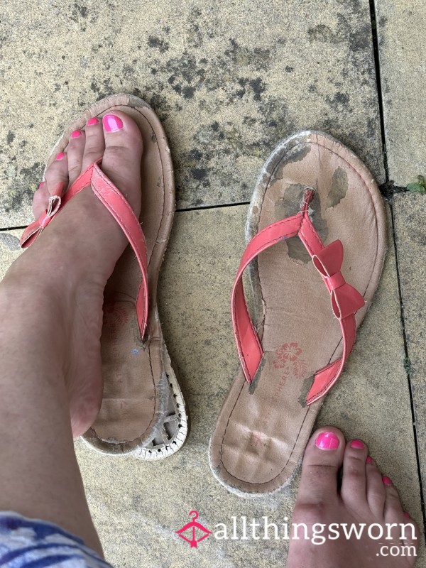 Trashed Flip Flops