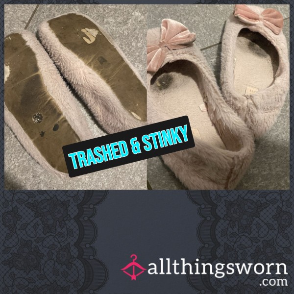 Trashed & Stinky Ballet Slippers