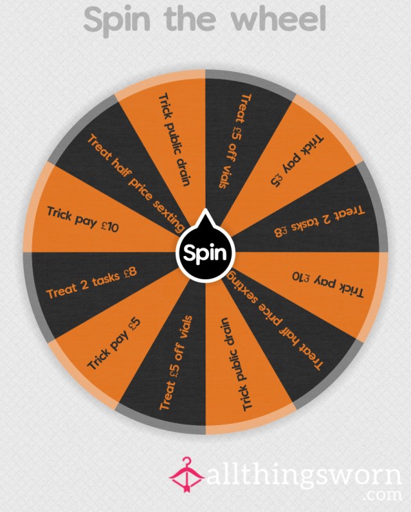 Trick Or Treat Wheel