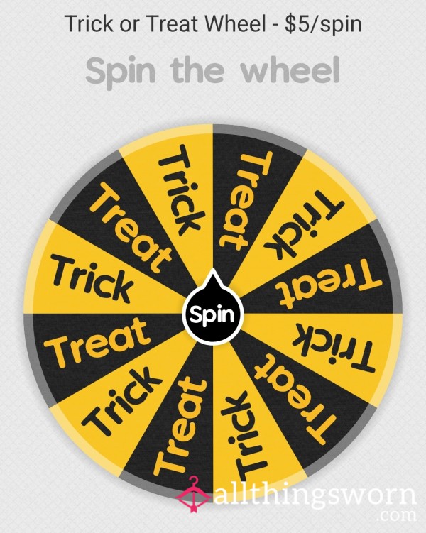 Trick Or Treat Wheel!