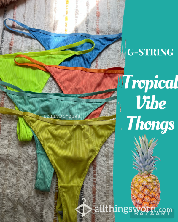 G-String Tropical Vibes Thongs