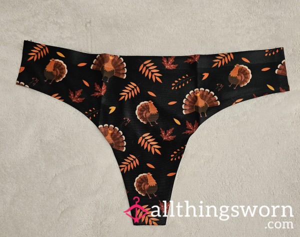 🦃"Turkey Waddle" Thanksgiving Thong