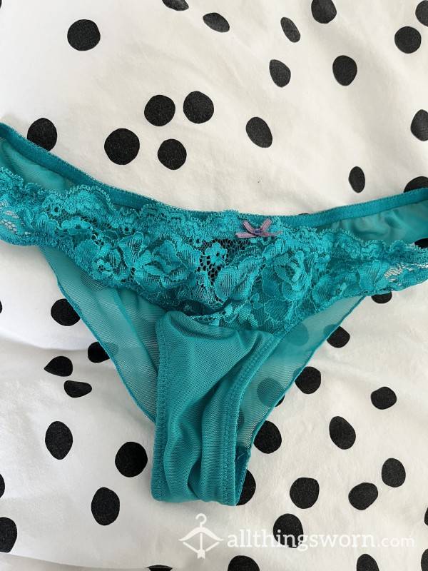 Mommy's Turquoise High Cut Panties