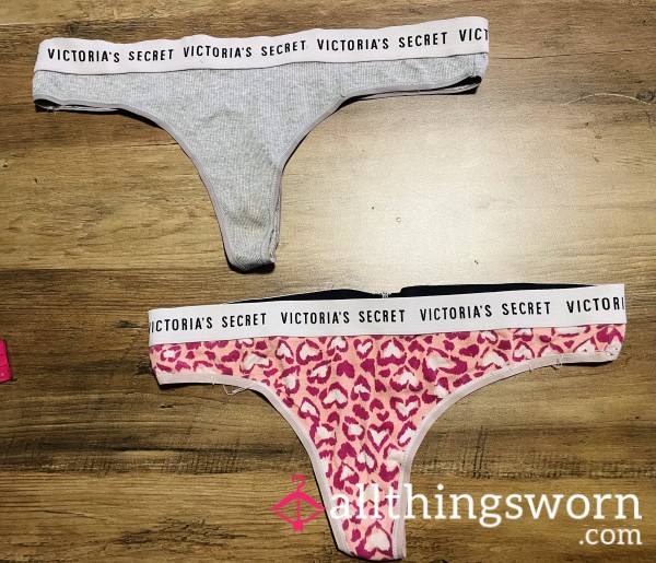 TWO Victoria’s Secret Thongs ✌🏼