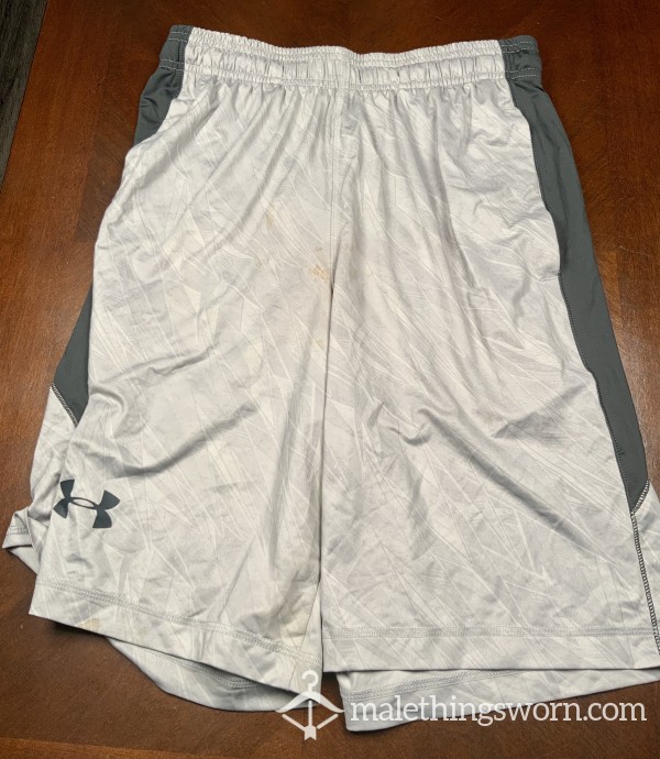 Under Armour Basketball Shorts W/c*m&pi*s Stains