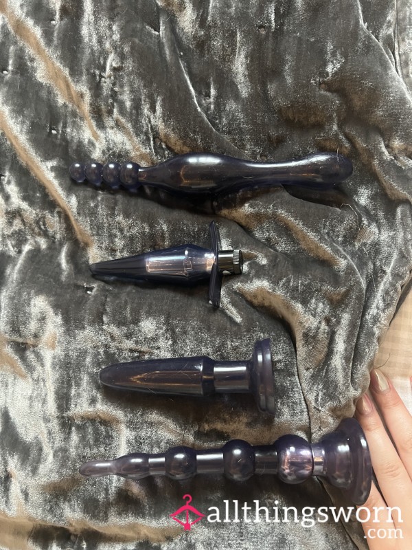Used Anal Sex Toys (sold Together/separately)