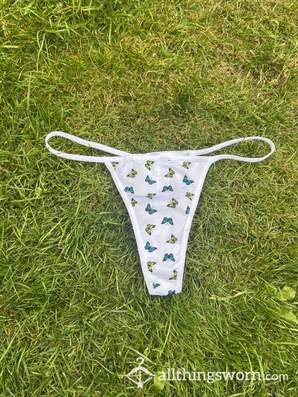 Used Butterfly Thong 🦋