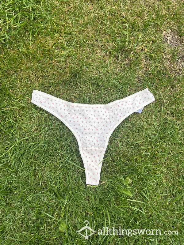 SOLD Used Cotton Thong