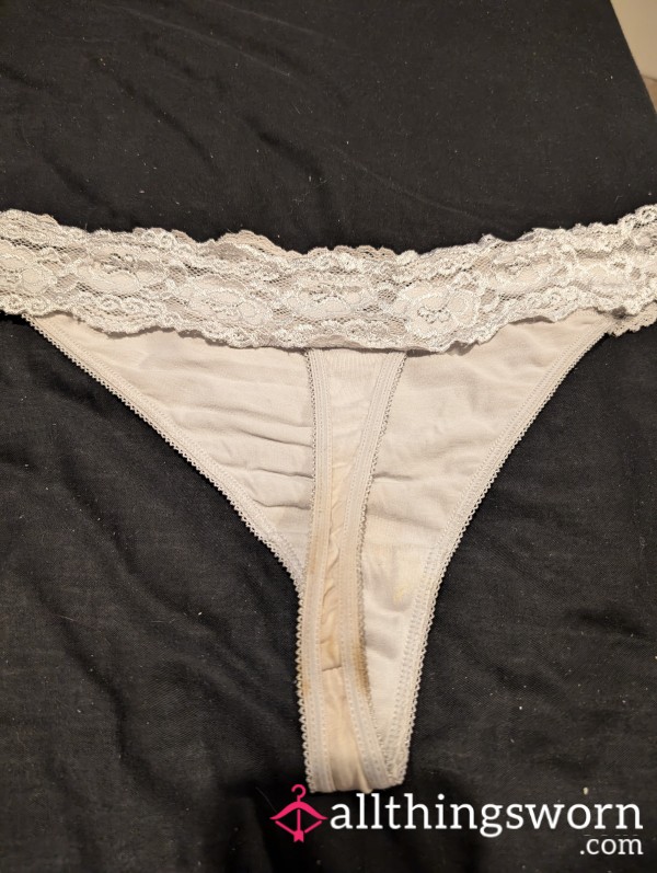 Used Dirt Sweaty Thong