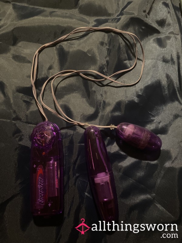 Used Double Penetrating Vibrator With Control 😈